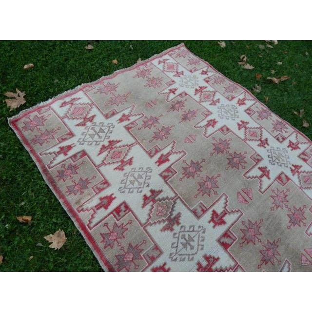 Vintage Oushak Rug 4'9'' x 6'