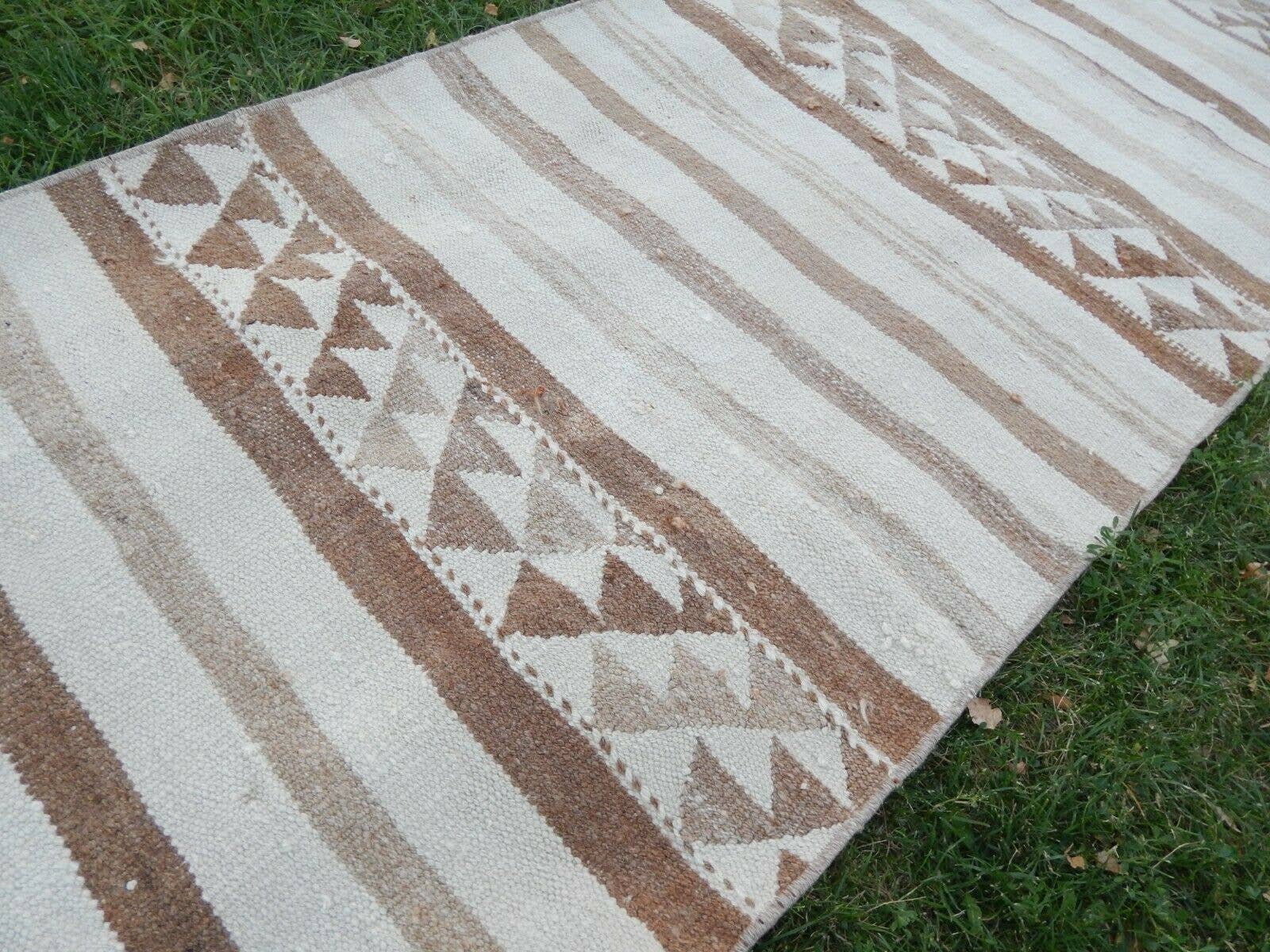 Vintage Herki Kilim Runner 2'9'' x 11'1''