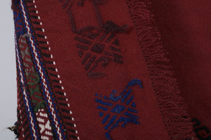 Vintage Turkish Karapinar Kilim Rug 4'7'' x 7'9''