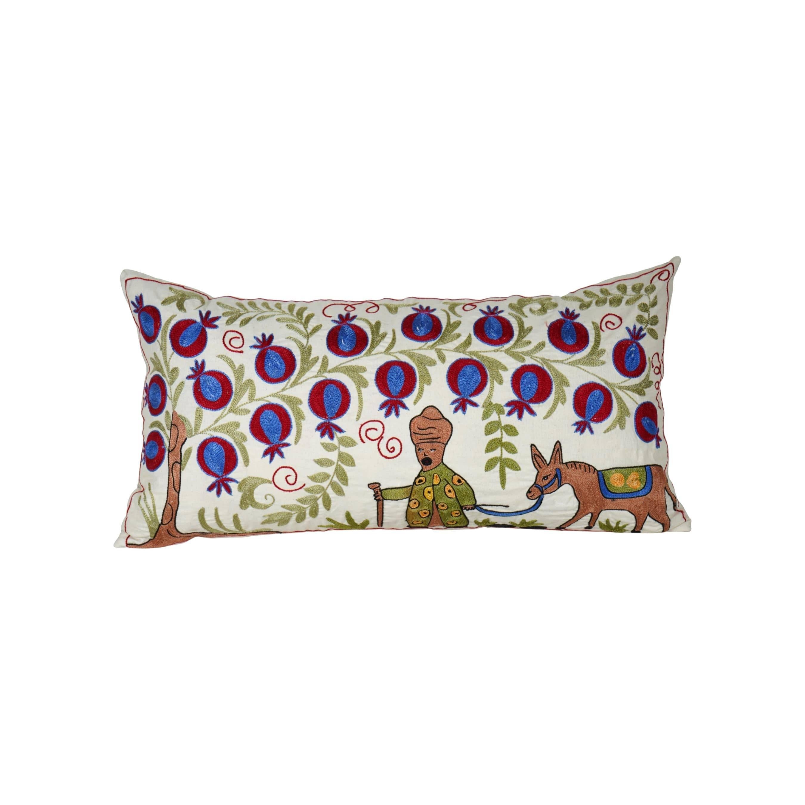 Suzani Bedding Pillow Cover | 18'' x 33''