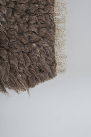 Vintage Turkish Shaggy Rug 33'' x 49''