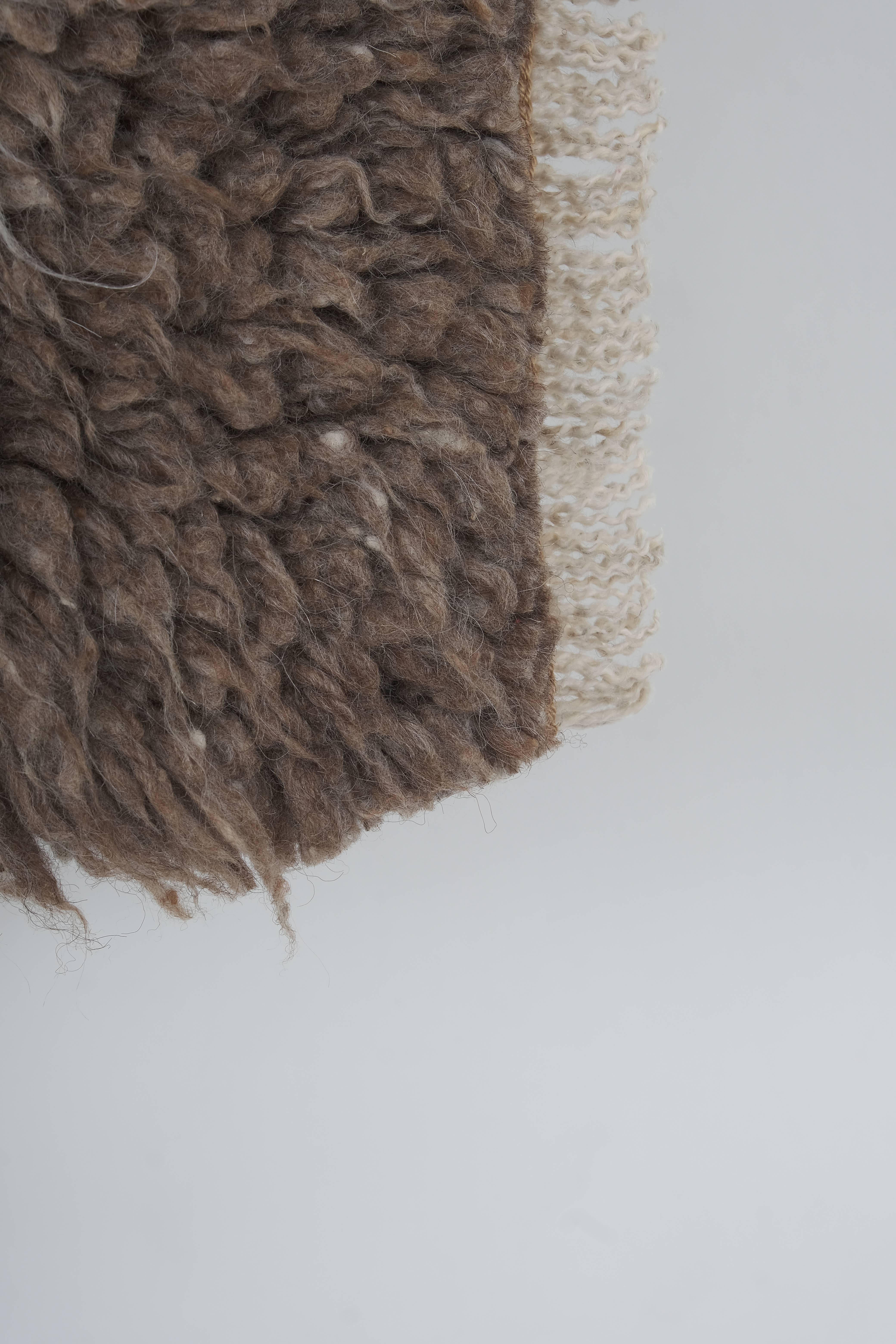 Vintage Turkish Shaggy Rug 33'' x 49''