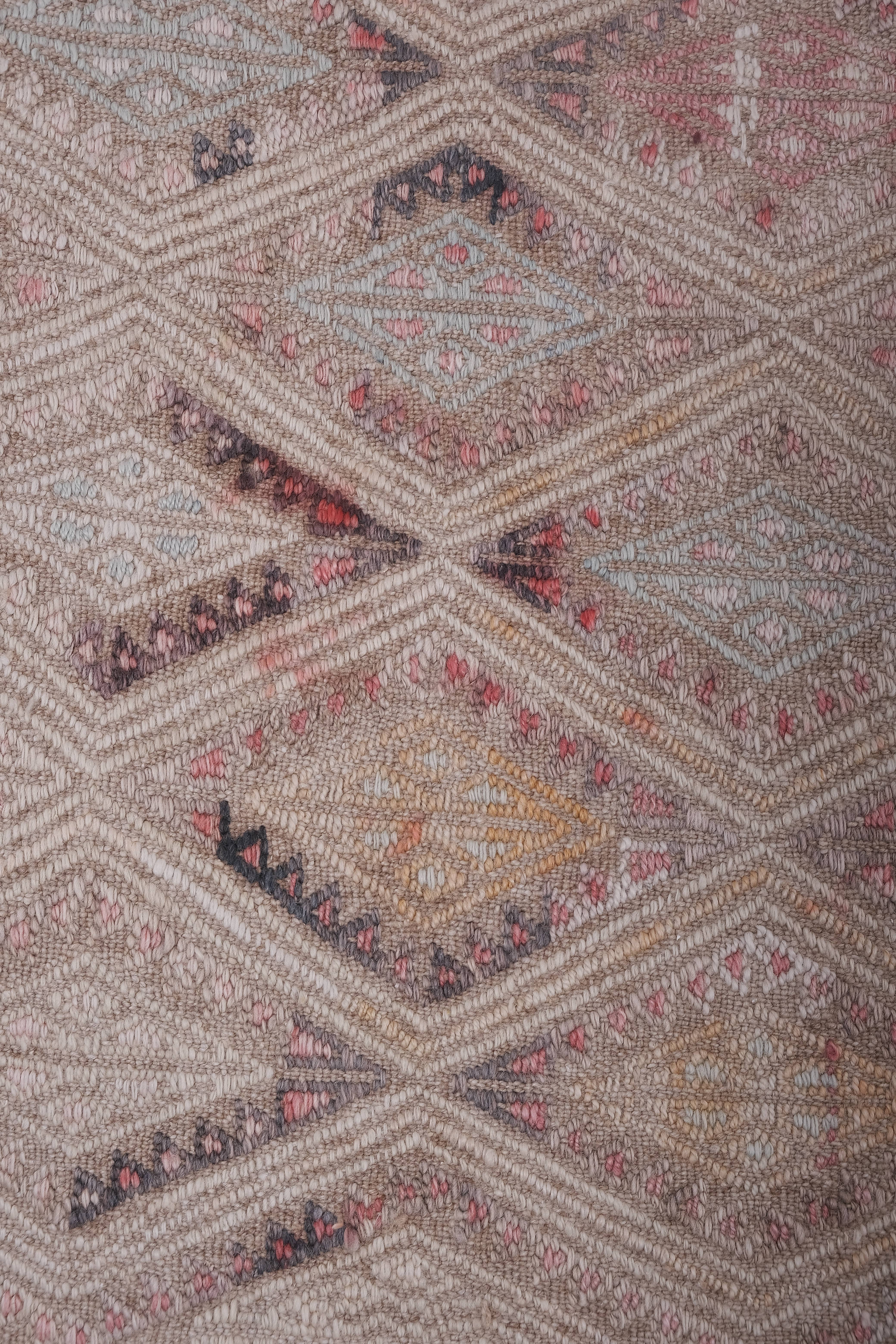 Vintage Turkish Kilim Runner 2'8'' x 10'5''