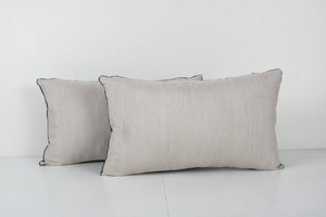 Silk Ikat Velvet Pillow Cover Set of 2 | 16'' x 24''