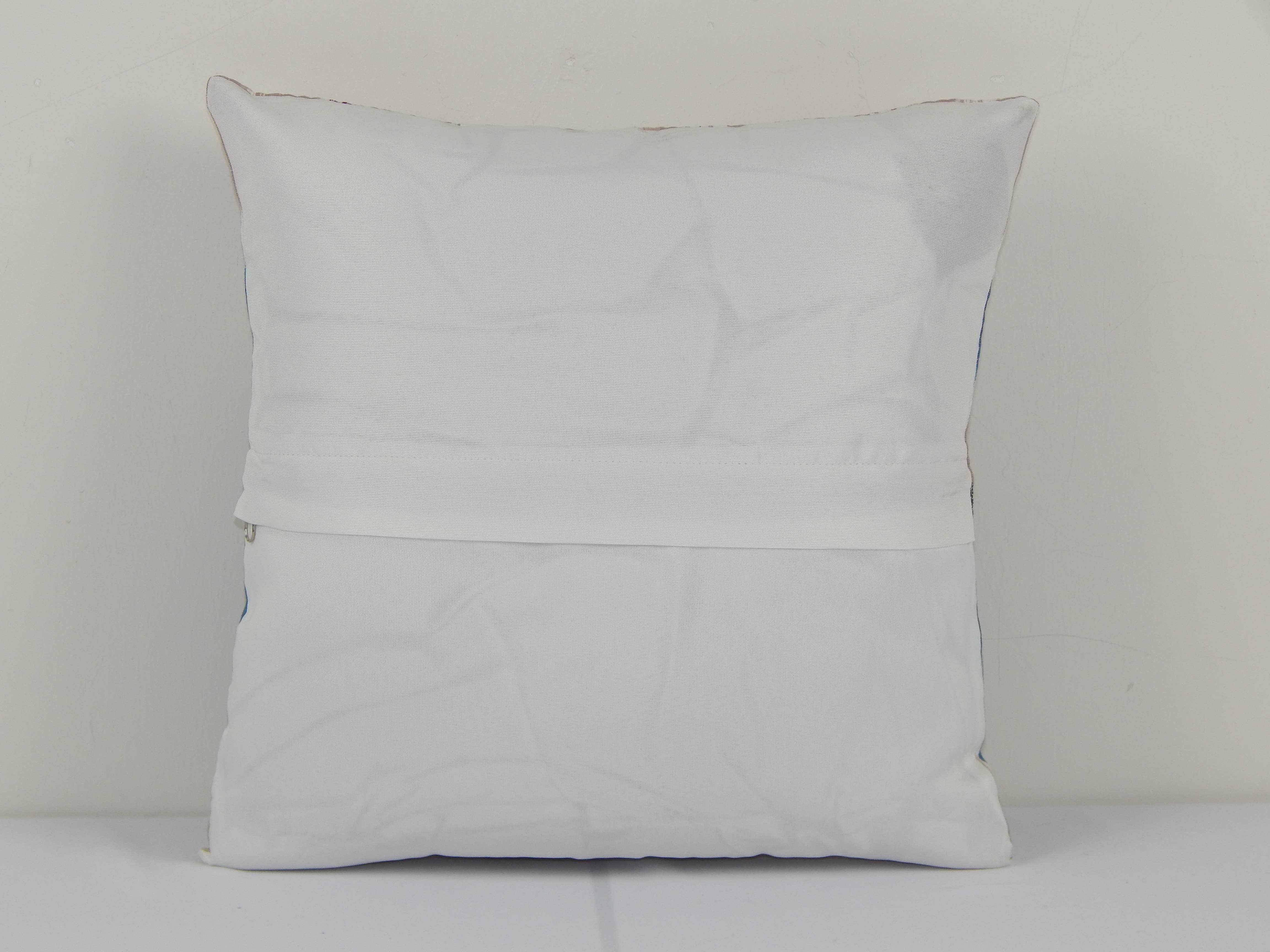 Silk Ikat Velvet Pillow Cover | 13'' x 13''