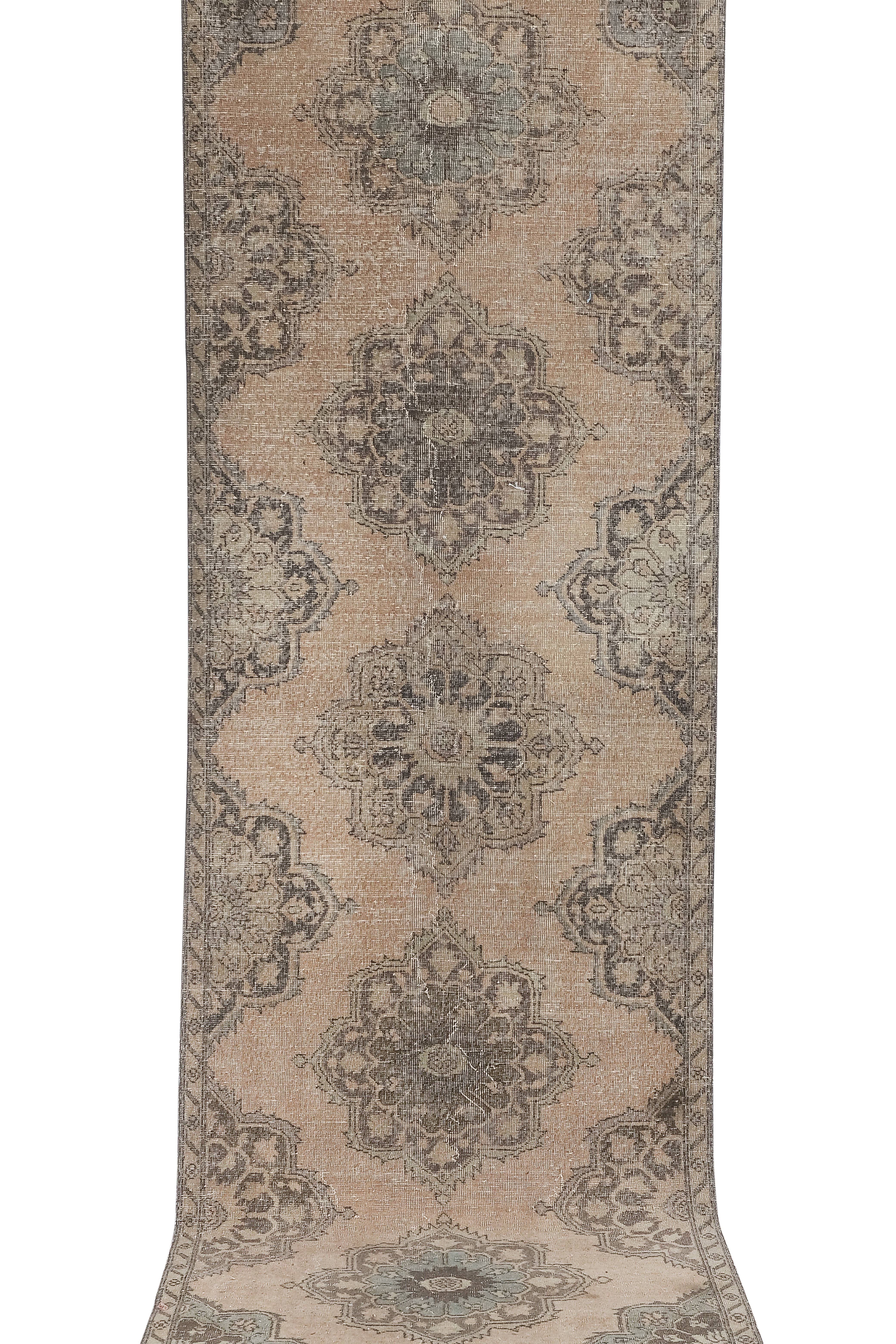 Vintage Oushak Runner 3'9'' x 12'7''
