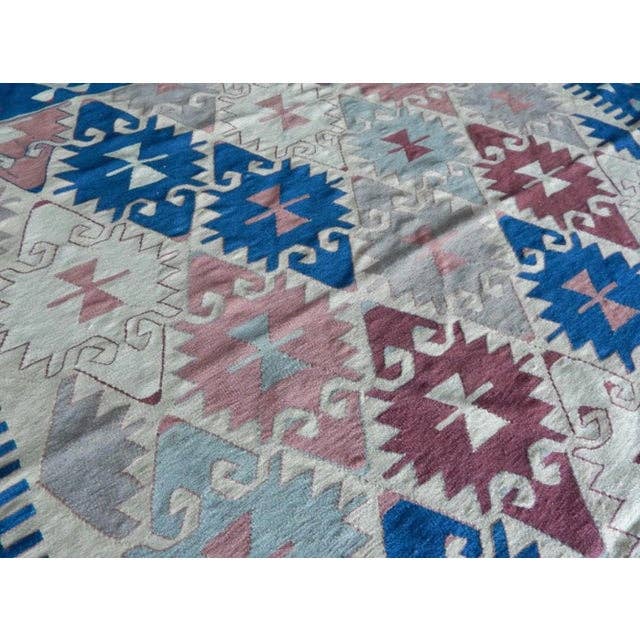 Vintage Turkish Kilim Rug 6'7'' x 9'8''
