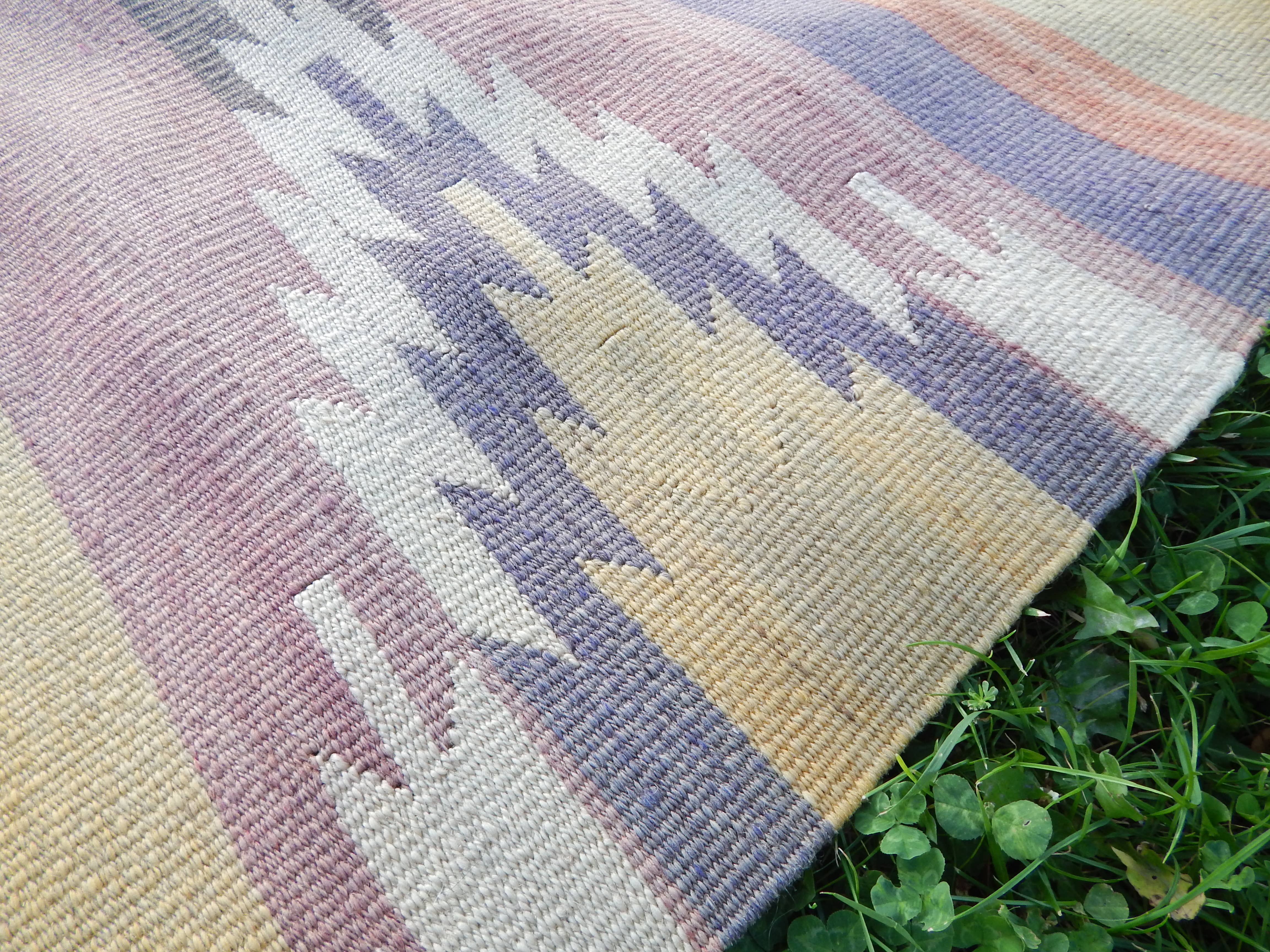 Vintage Turkish Kilim Runner 2'7'' x 7'8''