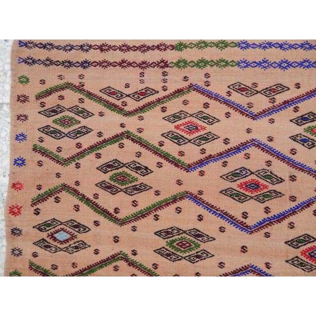 Vintage Karapinar Kilim Rug 5' x 9'5''