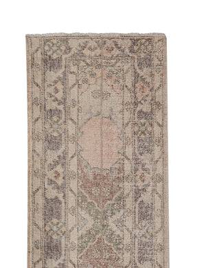 Vintage Turkish Runner Rug 2'1'' x 24'5''