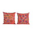 Silk Suzani Pillow Cover Set of 2 | 19'' x 19''