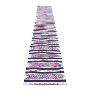 Vintage Turkish Runner Rug 2' x 10'11''