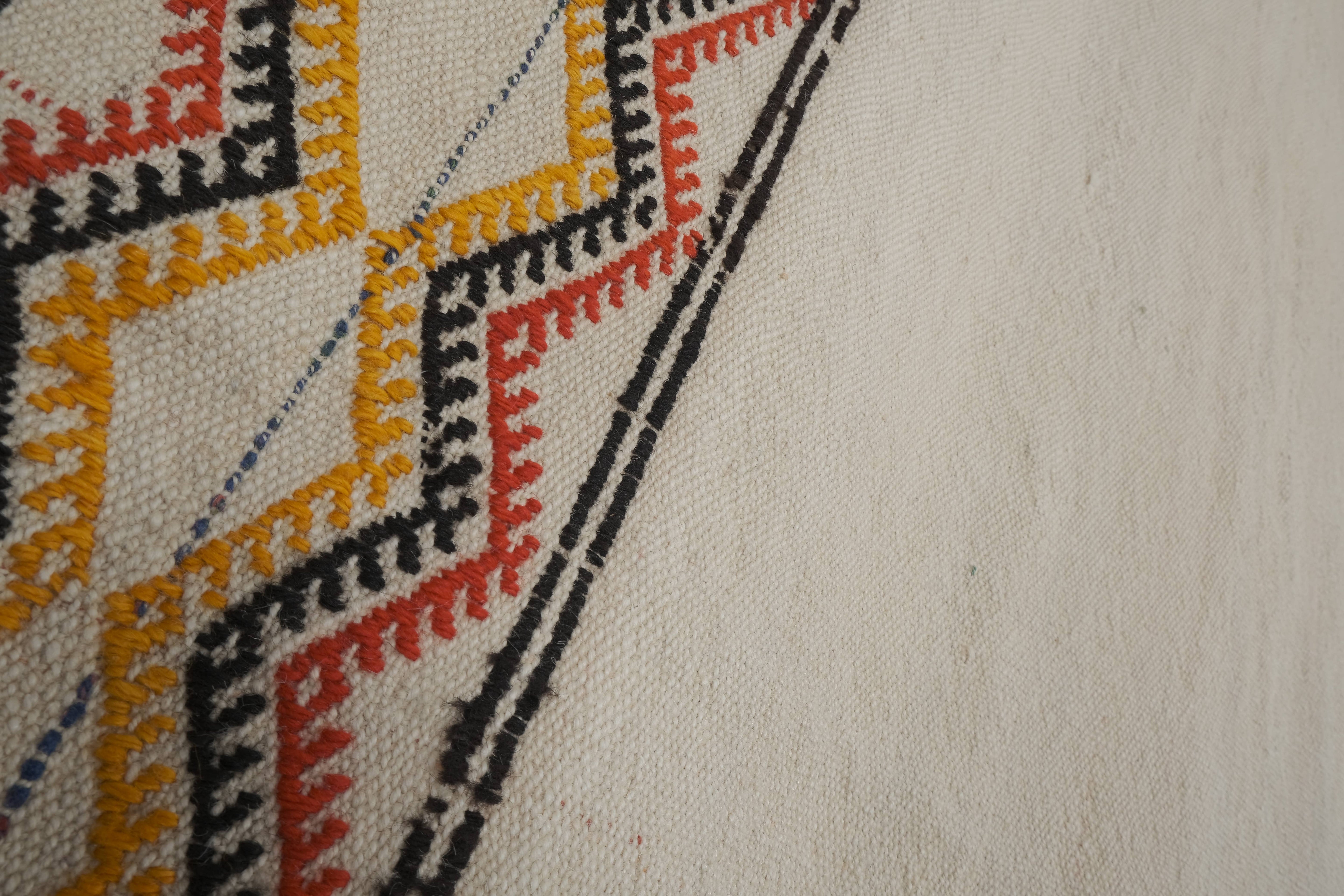 Vintage Turkish Kilim Runner 2'1'' x 15'2''