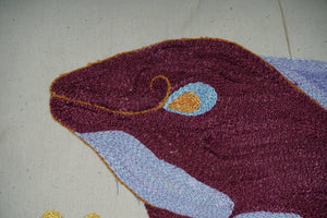 Fish Suzani Pillow Cover Set of 2 | 17'' x 17''