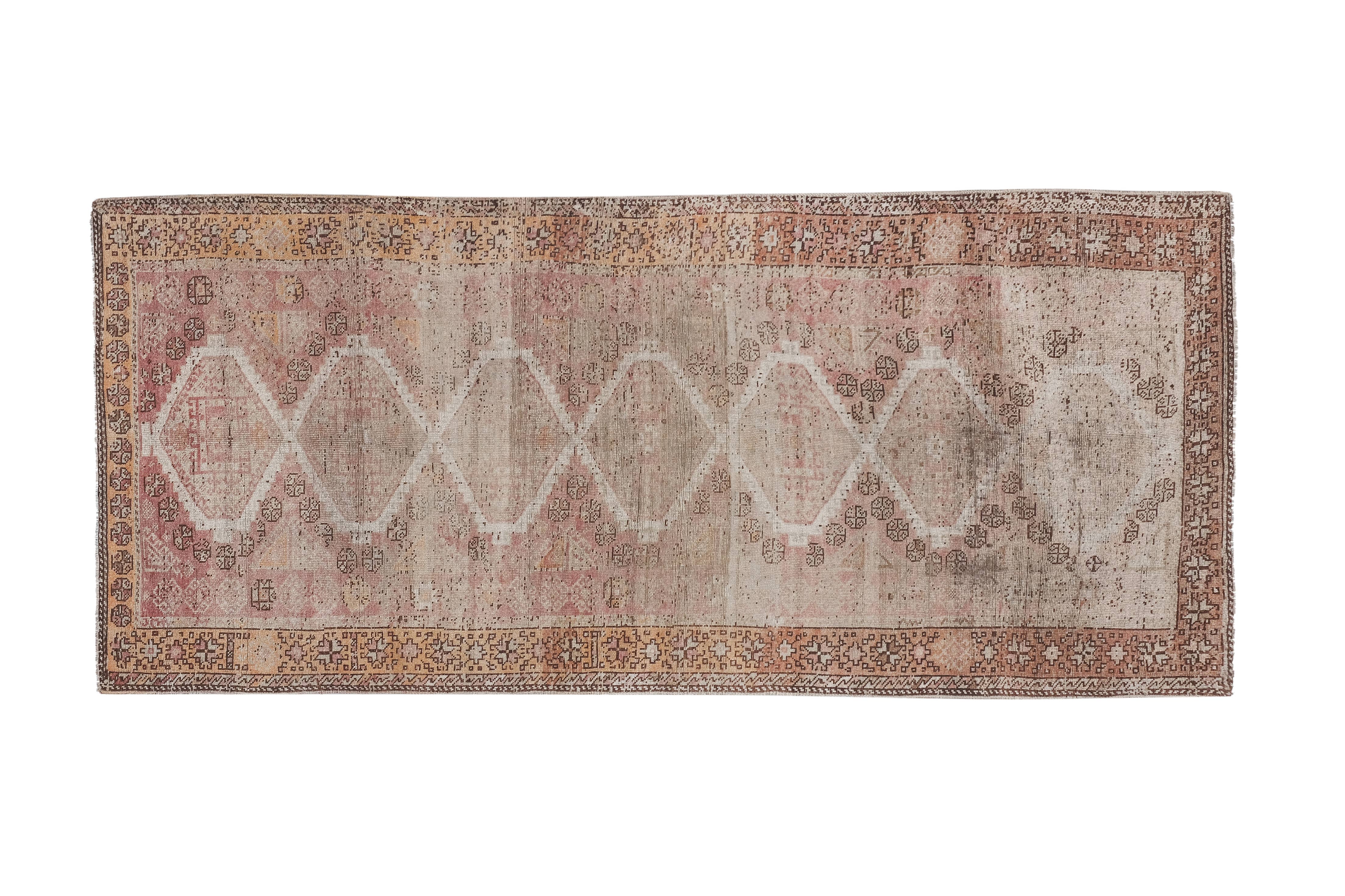 Vintage Oushak Runner 4'9'' x 11'