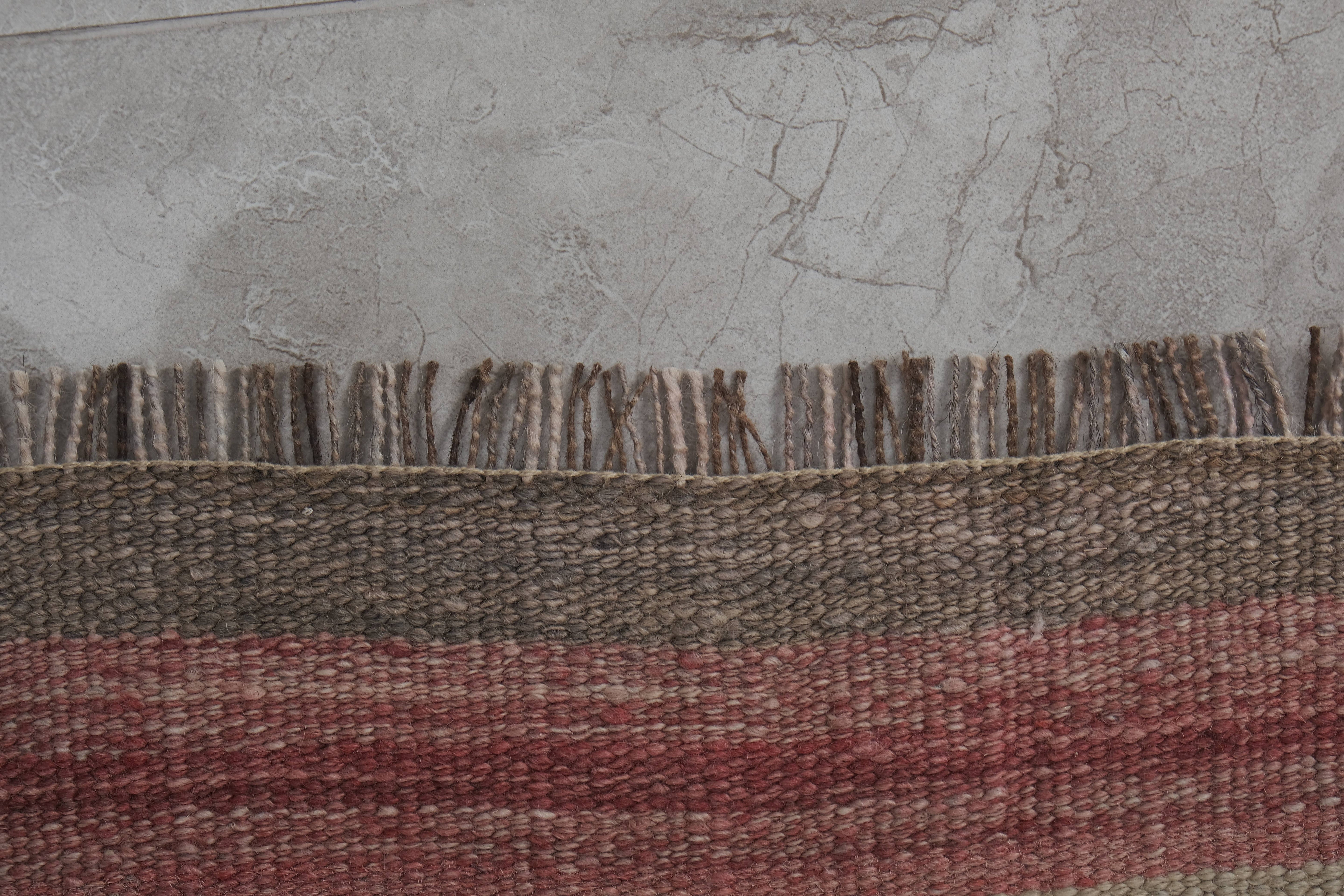 Vintage Turkish Kilim Runner 2'6'' x 20'6''
