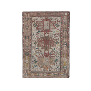 Vintage Turkish Kilim Rug 39'' x 56''