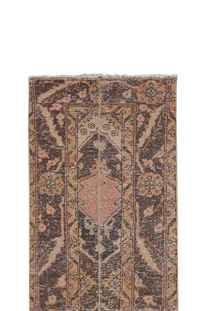 Vintage Oushak Runner 1'7'' x 20'8''