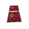 Vintage Turkish Yastik Rugs Set of 2 | 30'' x 32''