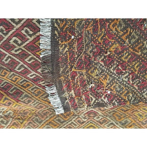 Vintage Turkish Kilim Runner 2'4'' x 8'9''