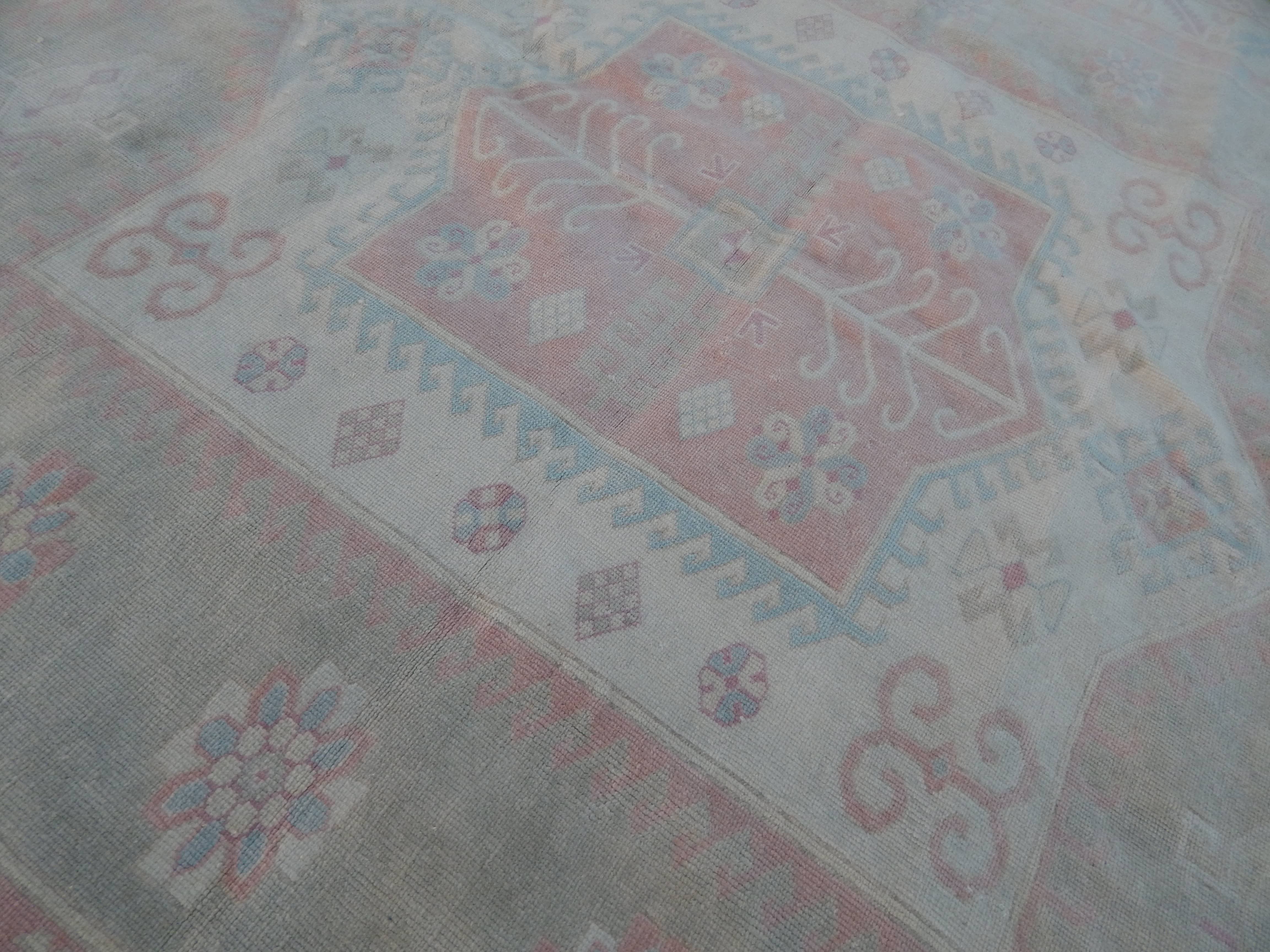 Vintage Kars Oushak Rug 6'10'' x 8'9''