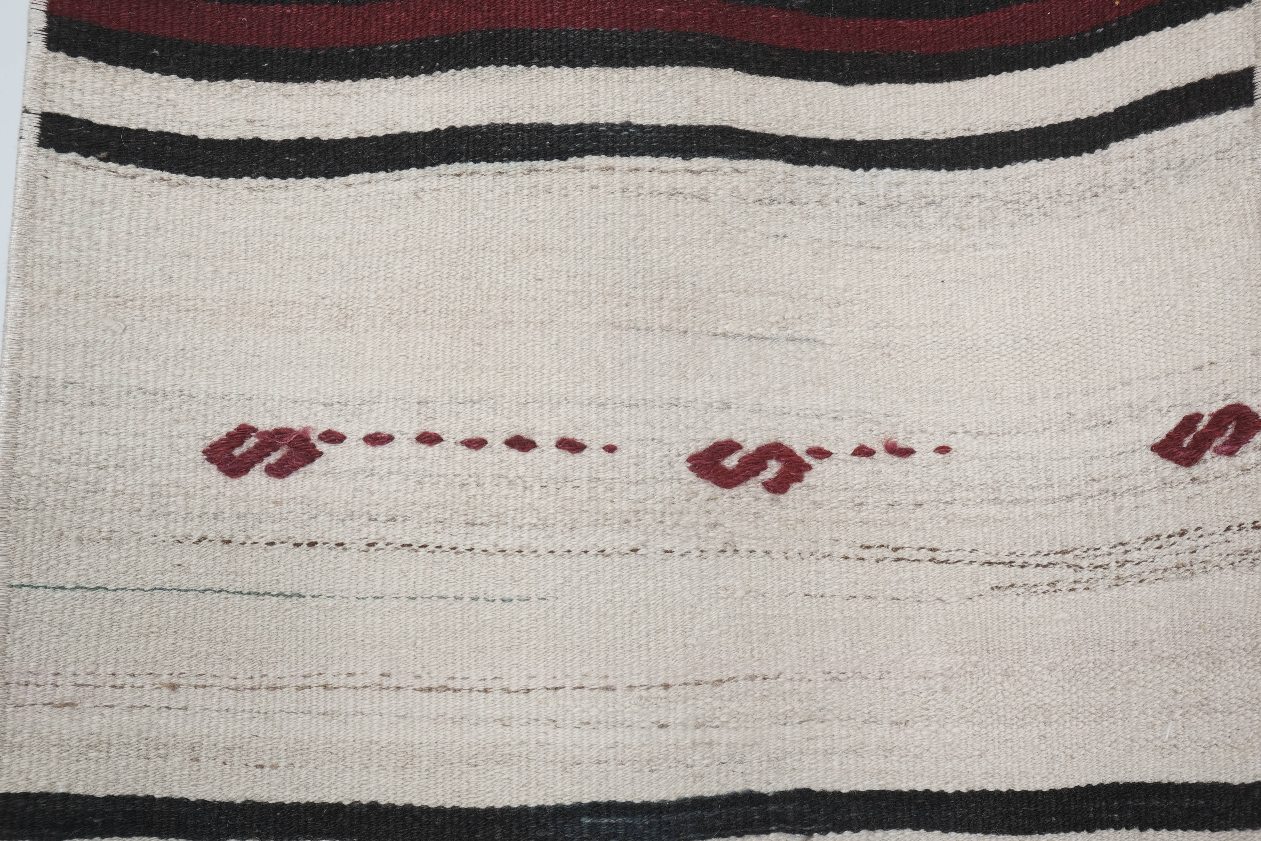 Vintage Turkish Kilim Runner 2' x 26'5''