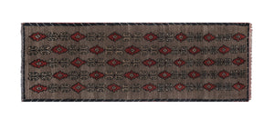 Vintage Turkish Tulu Rug 2'5'' x 7'4''