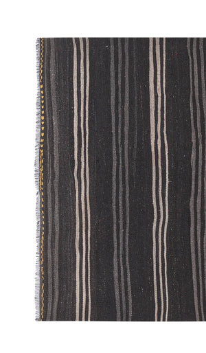 Vintage Turkish Kilim Rug 5'5'' x 11'8''
