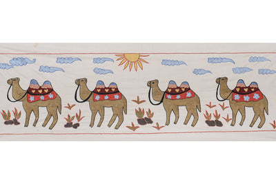 Suzani Wall Hanging & Tablecloth | 18'' x 54''