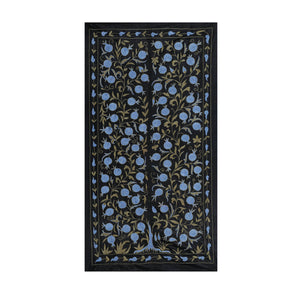 Silk Suzani Wall Hanging & Bedspread 3'4'' x 6'1''