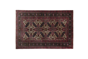 Vintage Caucasian Rug 4'2'' x 6'3''