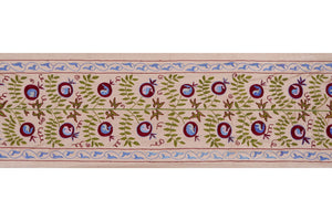 Hand-Embroidered Suzani Runner 1'9'' x 6'3''
