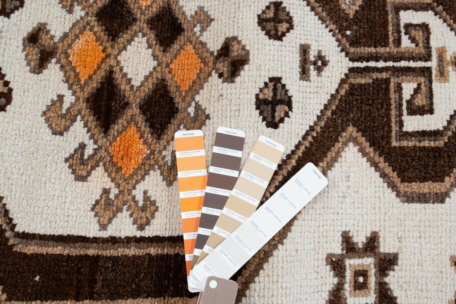 Vintage Herki Runner Rug 3'10'' x 12'1''