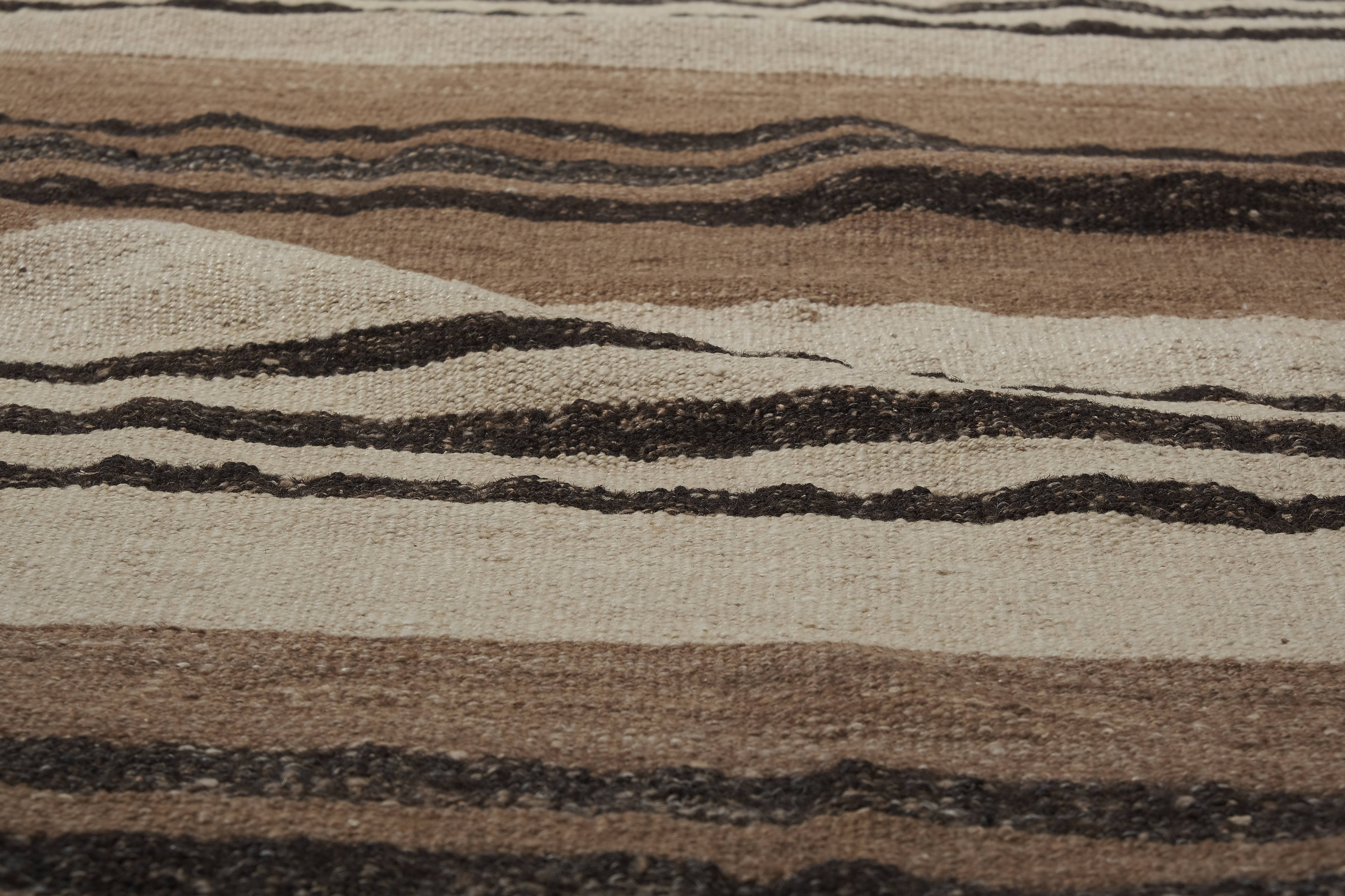 Vintage Turkish Kilim Runner 2'4'' x 25'11''