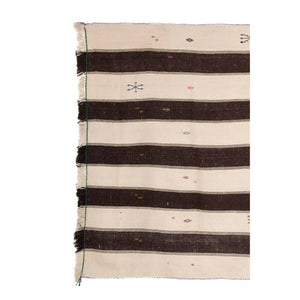 Vintage Turkish Kilim Rug 5'10'' x 11'4''