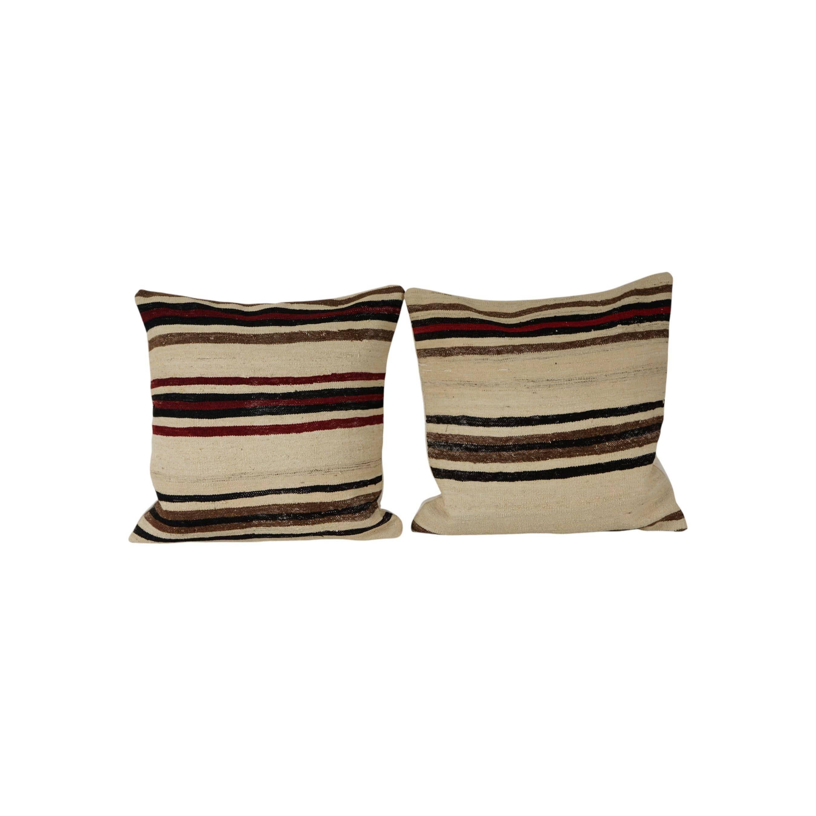 Kilim Pillow Cover Set of 2 | 24'' x 24''