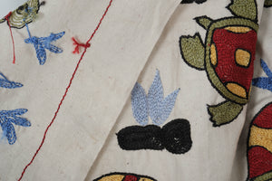 Tortoise Suzani Table Runner | 20'' x 58''