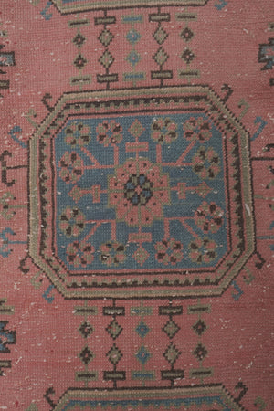 Vintage Turkish Runner Rug 2'6'' x 21'8''