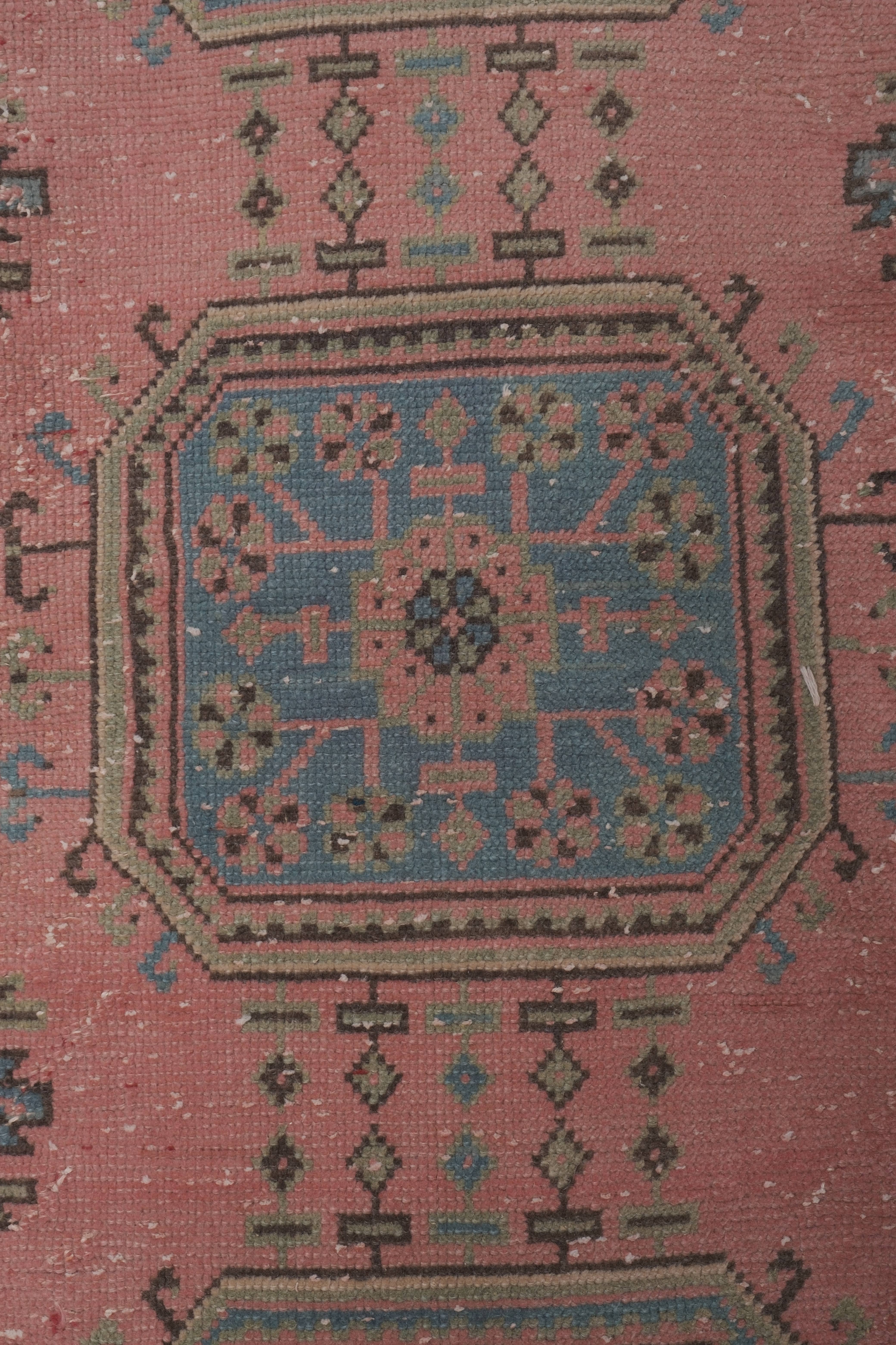Vintage Turkish Runner Rug 2'6'' x 21'8''