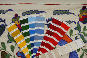 Bird Suzani Table Runner | 17'' x 33''