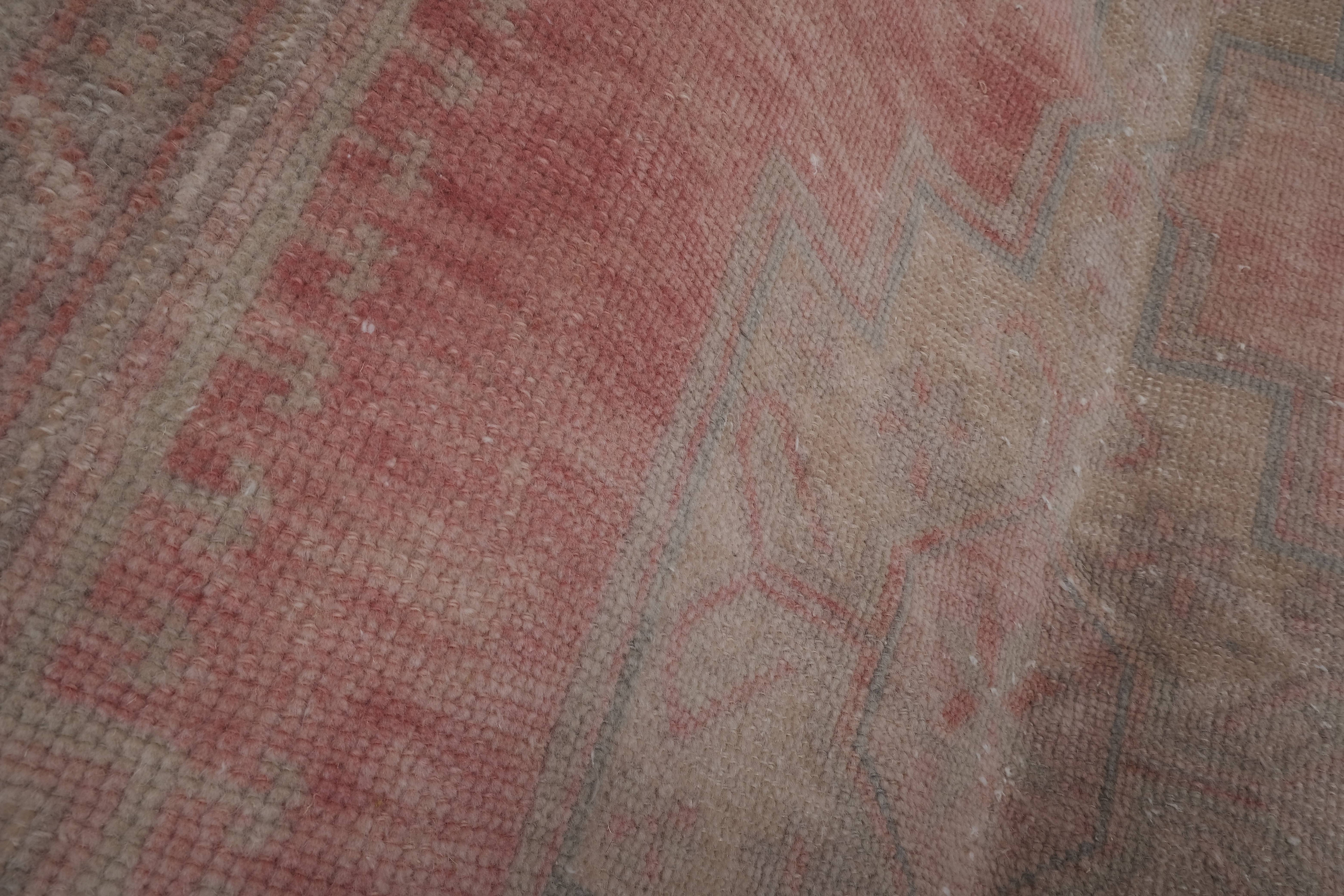 Vintage Oushak Rug 3'8'' x 6'9''