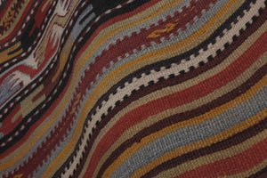 Vintage Turkish Kilim Runner 2'5'' x 25'4''