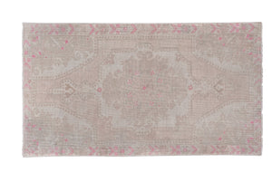 Vintage Oushak Rug 4'1'' x 7'1''