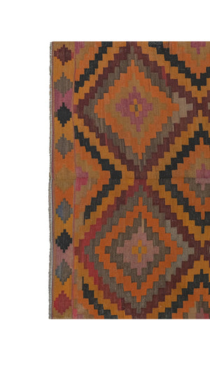 Vintage Turkish Kilim Rug 6'5'' x 10'6''