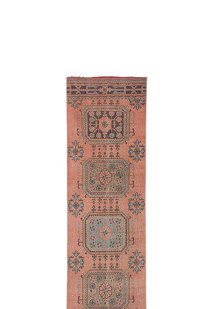 Vintage Oushak Runner 2'7'' x 21'4''
