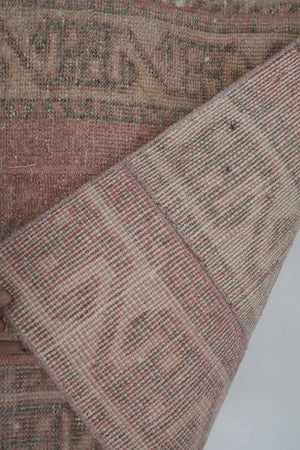 Vintage Turkish Runner Rug 2'8'' x 12'