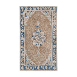 Vintage Turkish Karapinar Rug 4'9'' x 7'11''