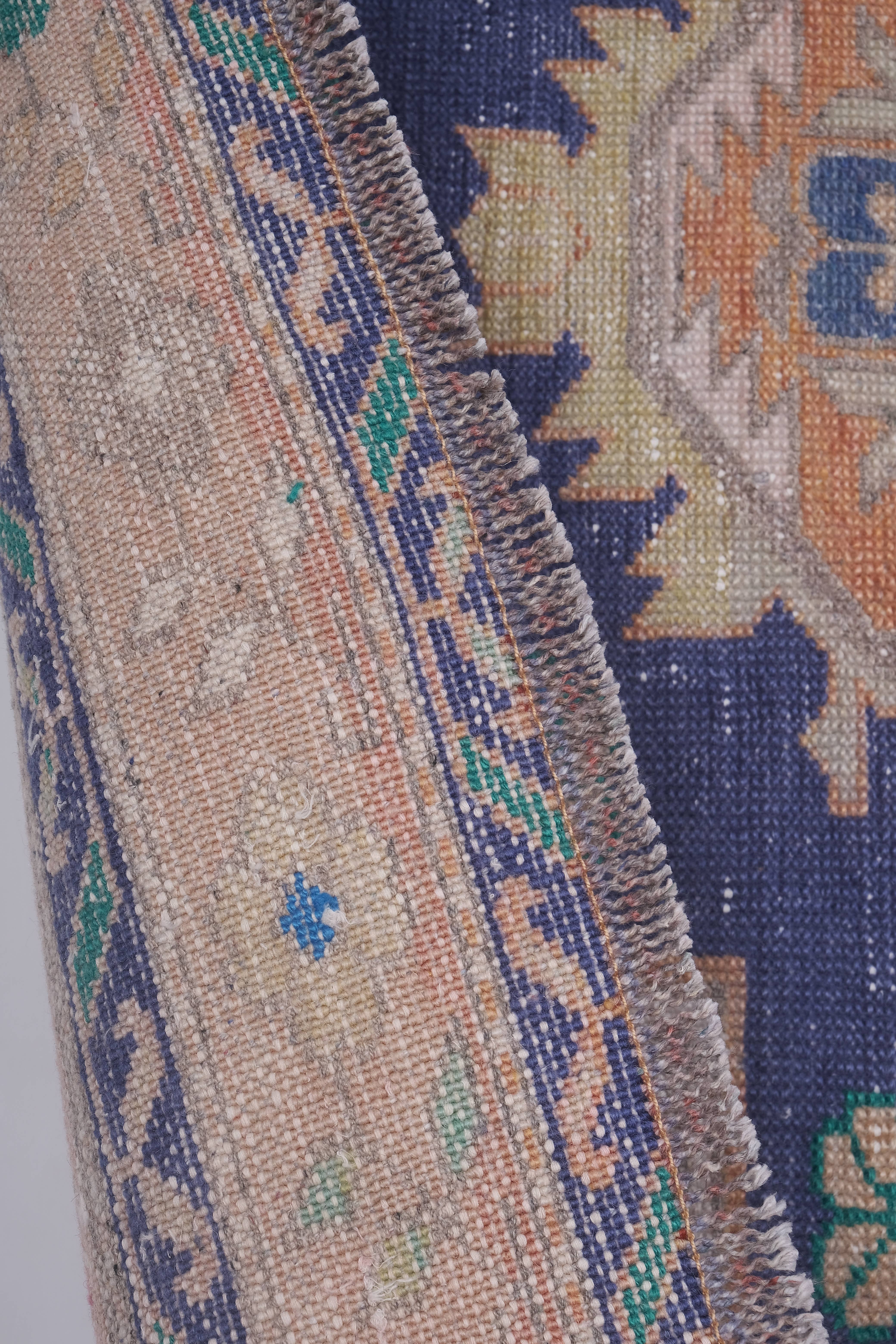 Vintage Caucasian Rug 4'9'' x 8'7''