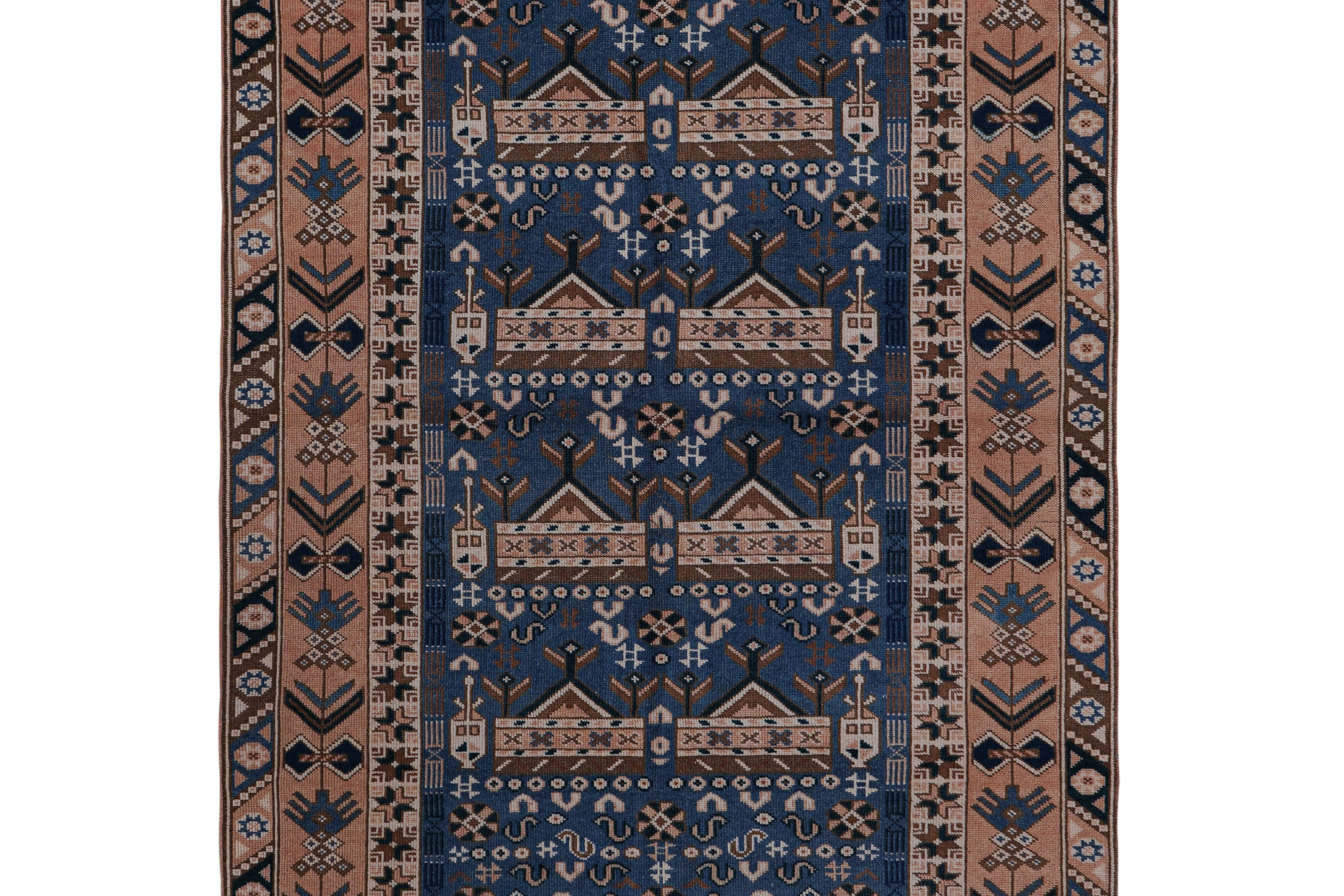 Vintage Oushak Rug 4'7'' x 8'1''