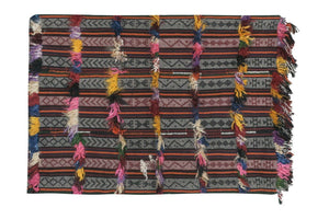Vintage Turkish Kilim Rug 3'7'' x 5'2''